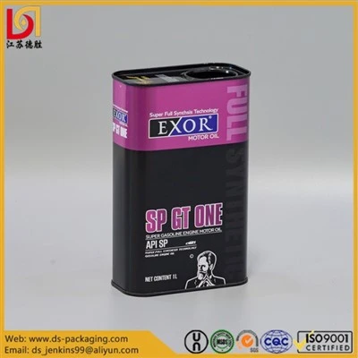 Tin Minyak Enjin 1 Liter Dengan Muncung